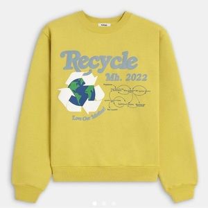 Madhappy Earth Day Organic Cotton Fleece Crewneck